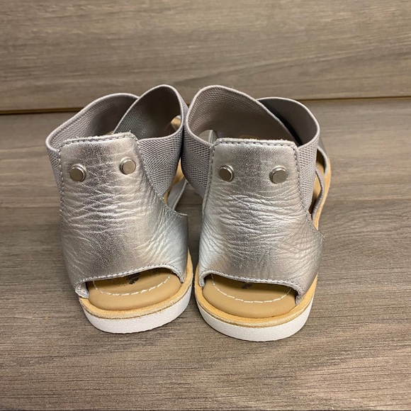 Sorel | Ella Strappy Sandals Pure Silver Size 6.5 - Picture 14 of 15